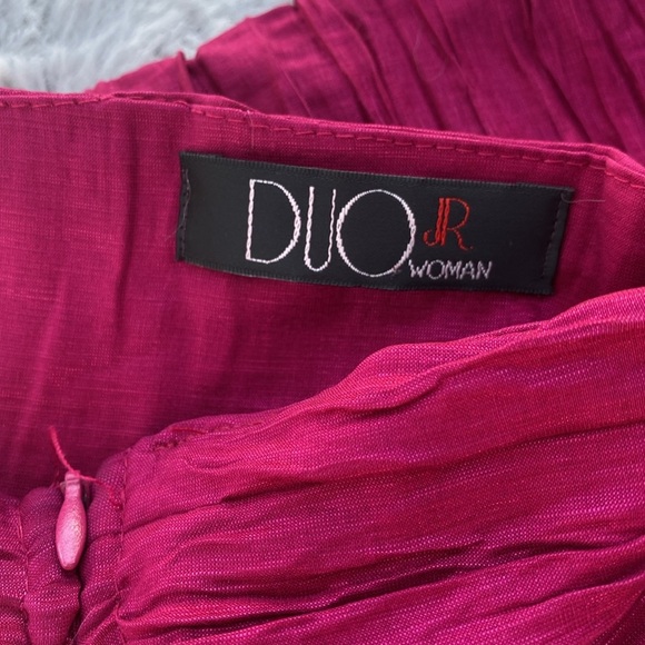 Duo Jr Red Halter Bodycon Dress size M - Picture 5 of 6